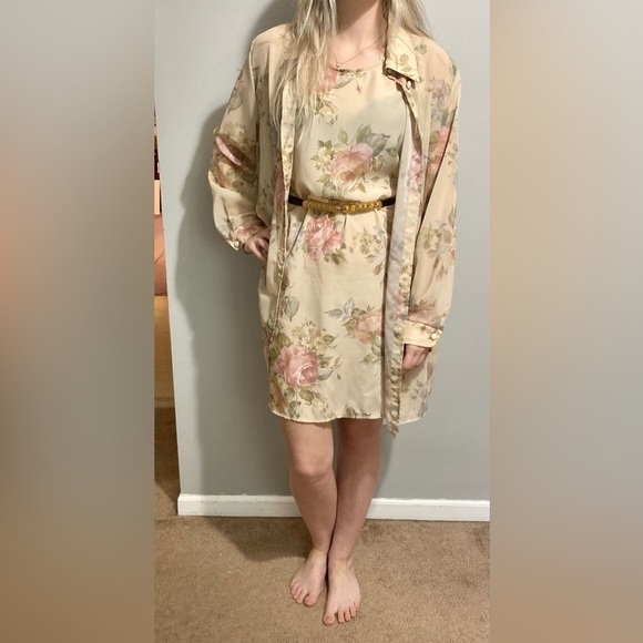 Beautiful Floral Vintage set by‎ Perceptions by Irene B, Size Large. - Picture 6 of 12